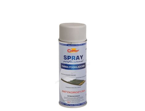 CHAMPION SPRAY FARBA PODKŁADOWA ANTYKOROZYJNA SZARY RAL 7040 400ML